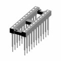 116-83-322-41-008101 - CONN IC DIP SOCKET 22POS GOLD