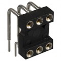 299-93-306-11-001000 - CONN IC DIP SOCKET 6POS GOLD