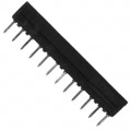 643644-3 - CONN SOCKET SIP 12POS TIN