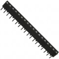 643650-1 - CONN SOCKET SIP 18POS TIN