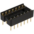 A14-LCG-T-R - CONN IC DIP SOCKET 14POS GOLD