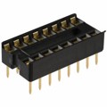 A16-LCG-T-R - CONN IC DIP SOCKET 16POS GOLD