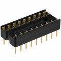 A18-LCG-T-R - CONN IC DIP SOCKET 18POS GOLD