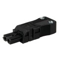 147462 - CONN RECEPT 2POS SCREW BLK