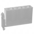 2058299-3 - CONN HSNG RCPT&amp;BLADE 6POS NATRL