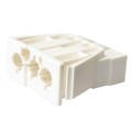 168753 - CONN PLUG 3POS CLAMP/SPR PNLMT