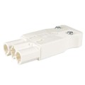 162653 - CONN PLUG 3POS SCREW W/STRAIN