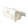 148655 - CONN RECEPT 5POS SCREW PNLMT