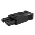 165463 - CONN RCPT 3POS SCREW W/STRAIN