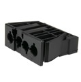 168764 - CONN PLUG 4POS CLAMP/SPR PNLMT