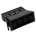 168864 - CONN RCPT 4POS CLAMP/SPR PNLMT