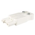 165453 - CONN RCPT 3POS SCREW W/STRAIN