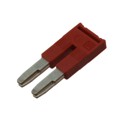 3030336 - JUMPER TERM BLK 2POS FLAT PIN