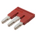 3030242 - JUMPER TERM BLK 3POS FLAT PIN