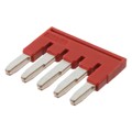 3030190 - JUMPER TERM BLK 5POS FLAT PIN