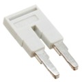 3032237 - JUMPER TERM BLK 2POS FLAT PIN