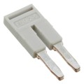 3038969 - JUMPER TERM BLK 2POS FLAT PIN
