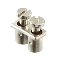 3001543 - JUMPER TERM BLK 2POS SCREW-IN