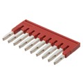 3030158 - JUMPER TERM BLK 10POS FLAT PIN