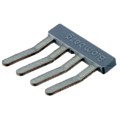 2303161 - JUMPER TERM BLK 4POS FLAT PIN