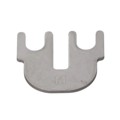 J301/J - JUMPER BARRIER BLK 2POS SPADE
