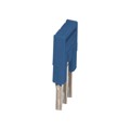 3213099 - JUMPER TERM BLK 3POS FLAT PIN