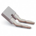 0201155 - JUMPER TERM BLK 2POS FLAT PIN