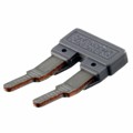 3118151 - JUMPER TERM BLK 2POS FLAT PIN