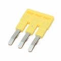 XW5S-S2.5-3 - JUMPER TERM BLK 3POS FLAT PIN