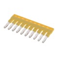 XW5S-S2.5-10 - JUMPER TERM BLK 10P FLATPIN 20PC
