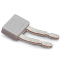 1401158 - JUMPER TERM BLK 2POS FLAT PIN