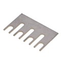 278A11-4 - JUMPER BARRIER BLK 4POS SPADE