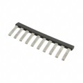 CA713/10 - JUMPER TERM BLK 10POS FLAT PIN