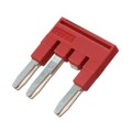3030366 - JUMPER TERM BLK 4POS FLAT PIN