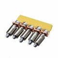 XW5S-S2.5-5N - JUMPER TERM BLK 5POS SCREW