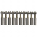 475119 - JUMPER TERM BLK 10POS ROUND PIN