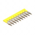 1758260000 - JUMPER TERM BLK 10POS FLAT PIN