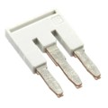 3038972 - JUMPER TERM BLK 3POS FLAT PIN