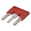 3030297 - JUMPER TERM BLK 3POS FLAT PIN