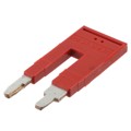 3030873 - JUMPER TERM BLK 2POS FLAT PIN