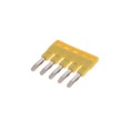 XW5S-S2.5-5 - JUMPER TERM BLK 5POS FLAT PIN