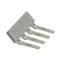 1733518 - JUMPER TERM BLK 4POS FLAT PIN