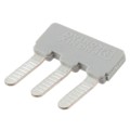 1733172 - JUMPER TERM BLK 3POS FLAT PIN