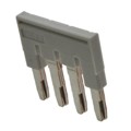 3032279 - JUMPER TERM BLK 4POS FLAT PIN