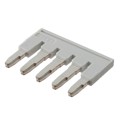 3032266 - JUMPER TERM BLK 5POS FLAT PIN