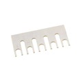 278A11-5 - JUMPER BARRIER BLK 5POS SPADE