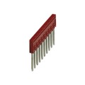 3033710 - JUMPER TERM BLK 10POS FLAT PIN