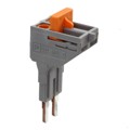 3035755 - JUMPER TERM BLK 2POS FLAT PIN