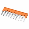 3033833 - JUMPER TERM BLK 10POS FLAT PIN
