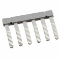 2303190 - JUMPER TERM BLK 6POS FLAT PIN